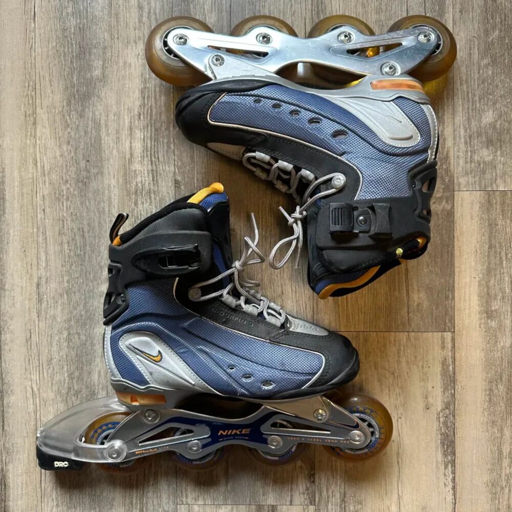 Vintage 90s Nike Air Max N-Dorfin 3 Roller Blade Skates Size 6 RARE
